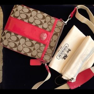 Authentic Coach crossbody purse